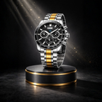 Reloj GMK Business Imperial Golden Silver Cronógrafo