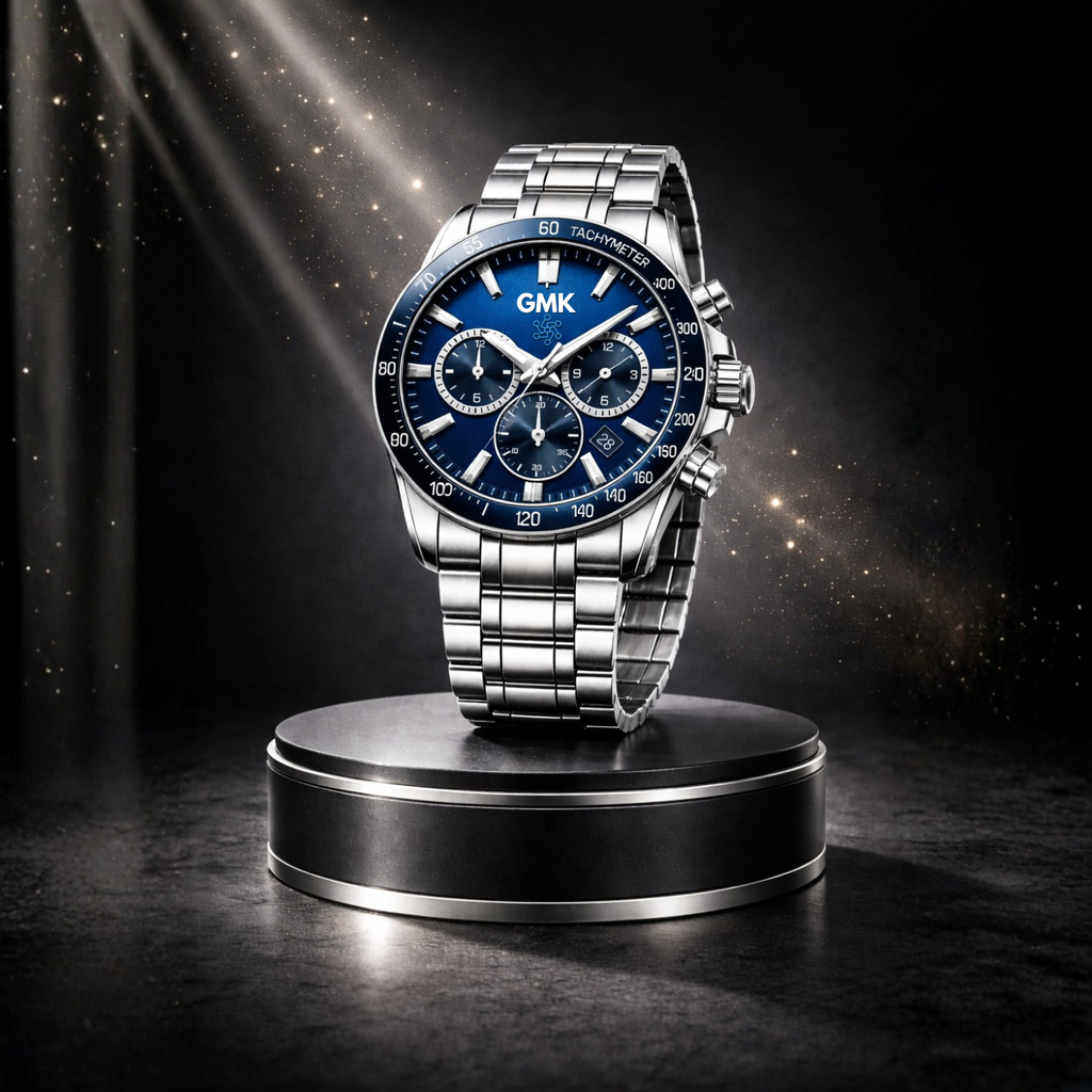 Reloj GMK Business Imperial Silver Cronógrafo