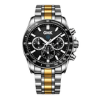 Reloj GMK Business Imperial Golden Silver Cronógrafo