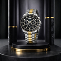 Reloj GMK Business Imperial Golden Silver Cronógrafo