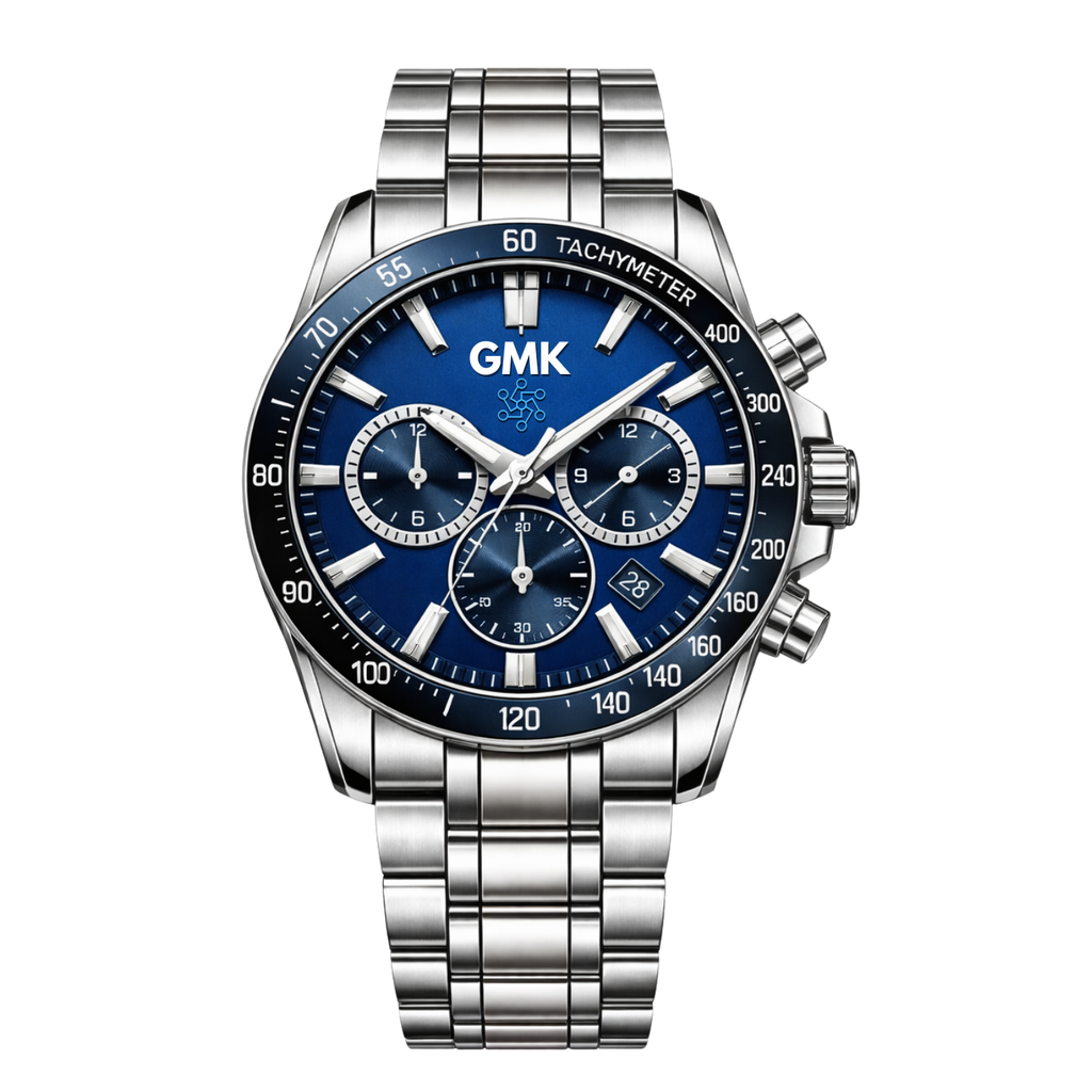 Reloj GMK Business Imperial Silver Cronógrafo